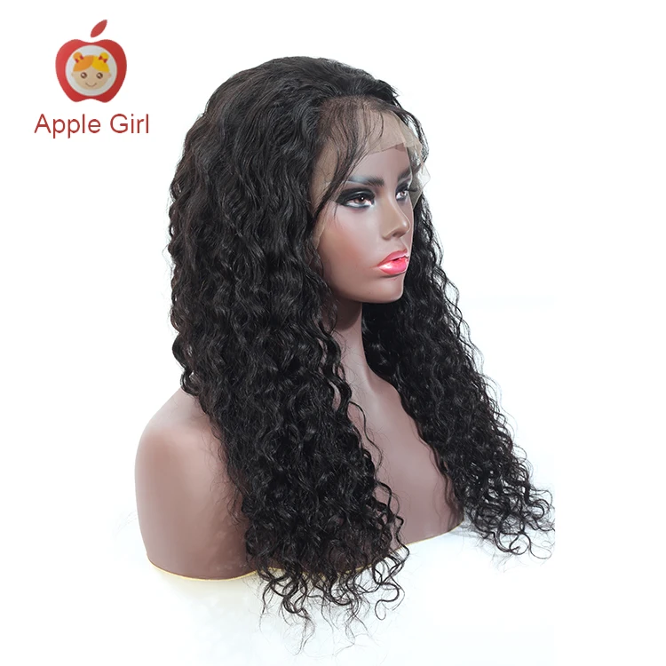 13X4 Lace Front Wigs Human Hair Virgin Brazilian Water Wave Human Hair Wigs For Black Women Cuticle Aligned Hair
