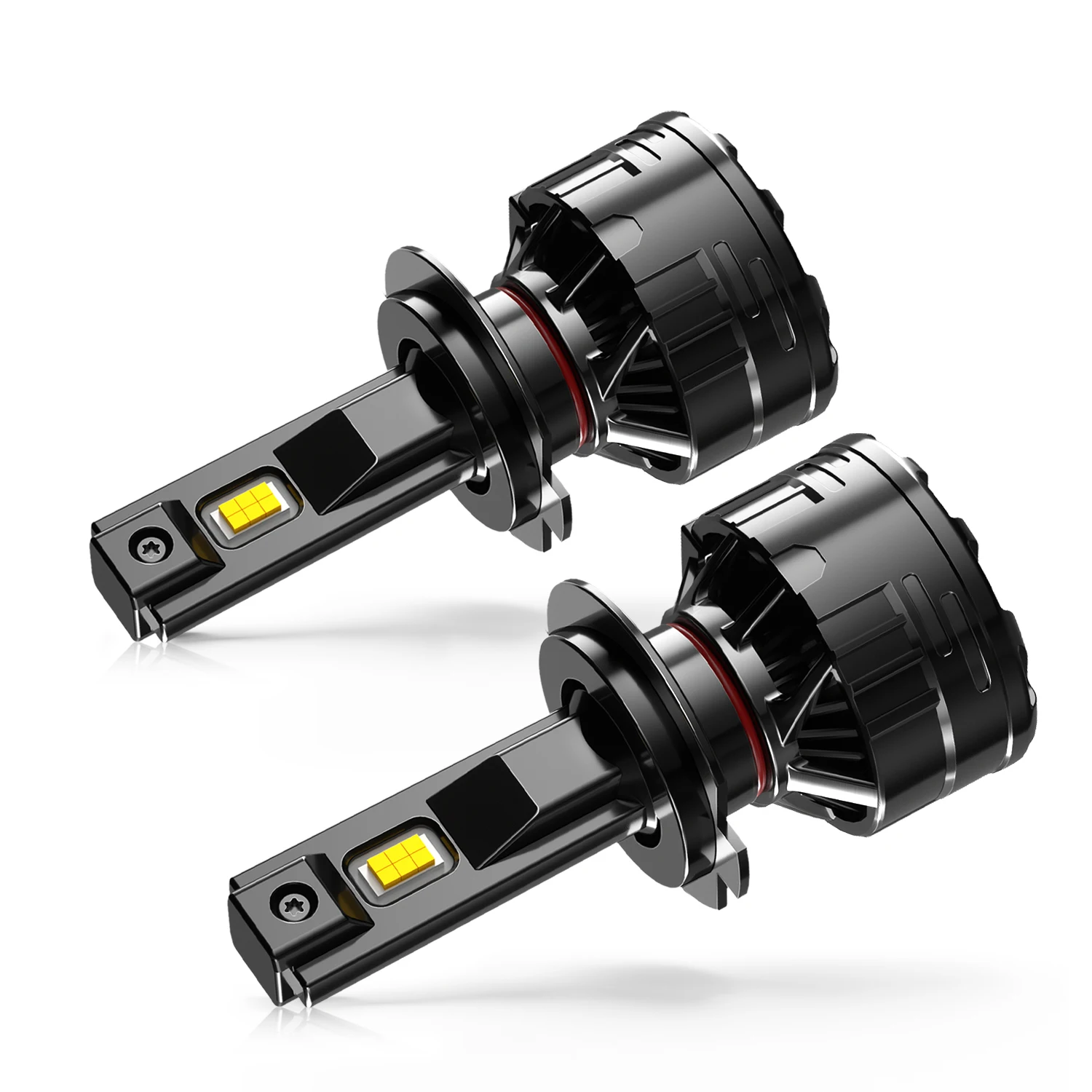 GPNE D75 h4 Фары светодиодные лампы H7 H11 9005 9006 880 9012 canbus комплект светодиодных фар 75