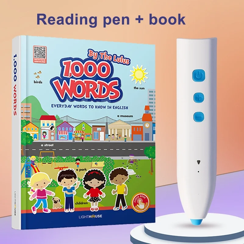 Professional Manufacturer Kids Fun with English Reading Pen Talking Pen with Books