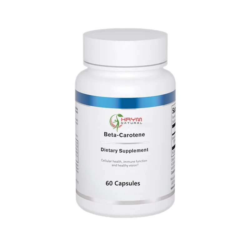 Best Selling Customized Label Beta Carotene Pills Supplements Carotene  Vitamin A Beta-Carotene Capsule Good For Eye And Skin