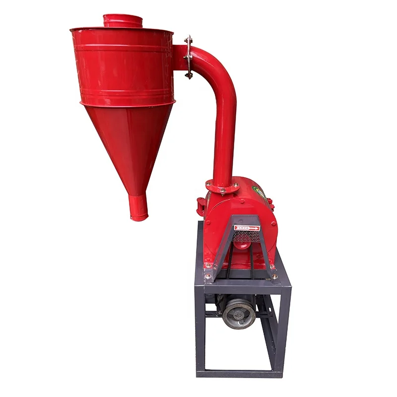 
Farm Plant Pig Chicken Bean Corn Feed Flour Mill Machine Crusher 