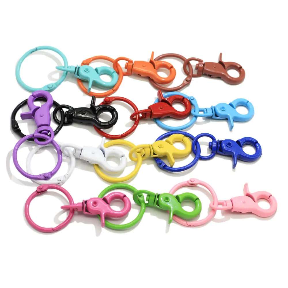 Novel Newest Metal Key Chains Cute Colorful Cute for Home Car Home Daily Key Chains Makings Accessories