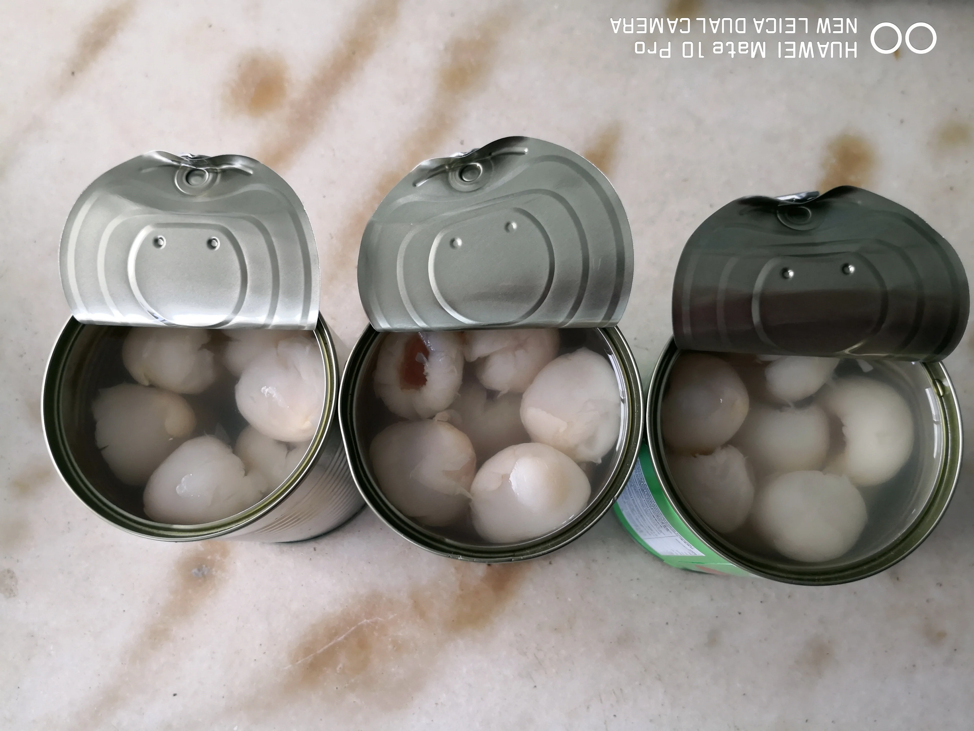 Canned Lychees In Syrup