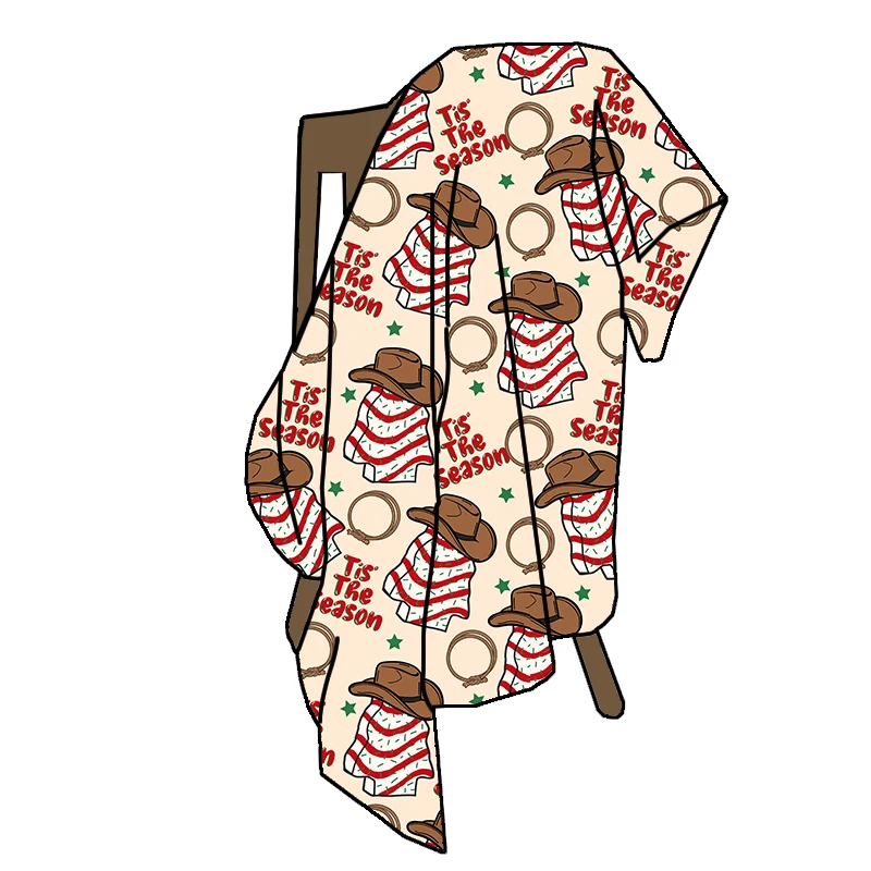 New Arrival Kids Blankets Comfy Fabric Super Cozy Custom Size Print Christmas Western Blankets