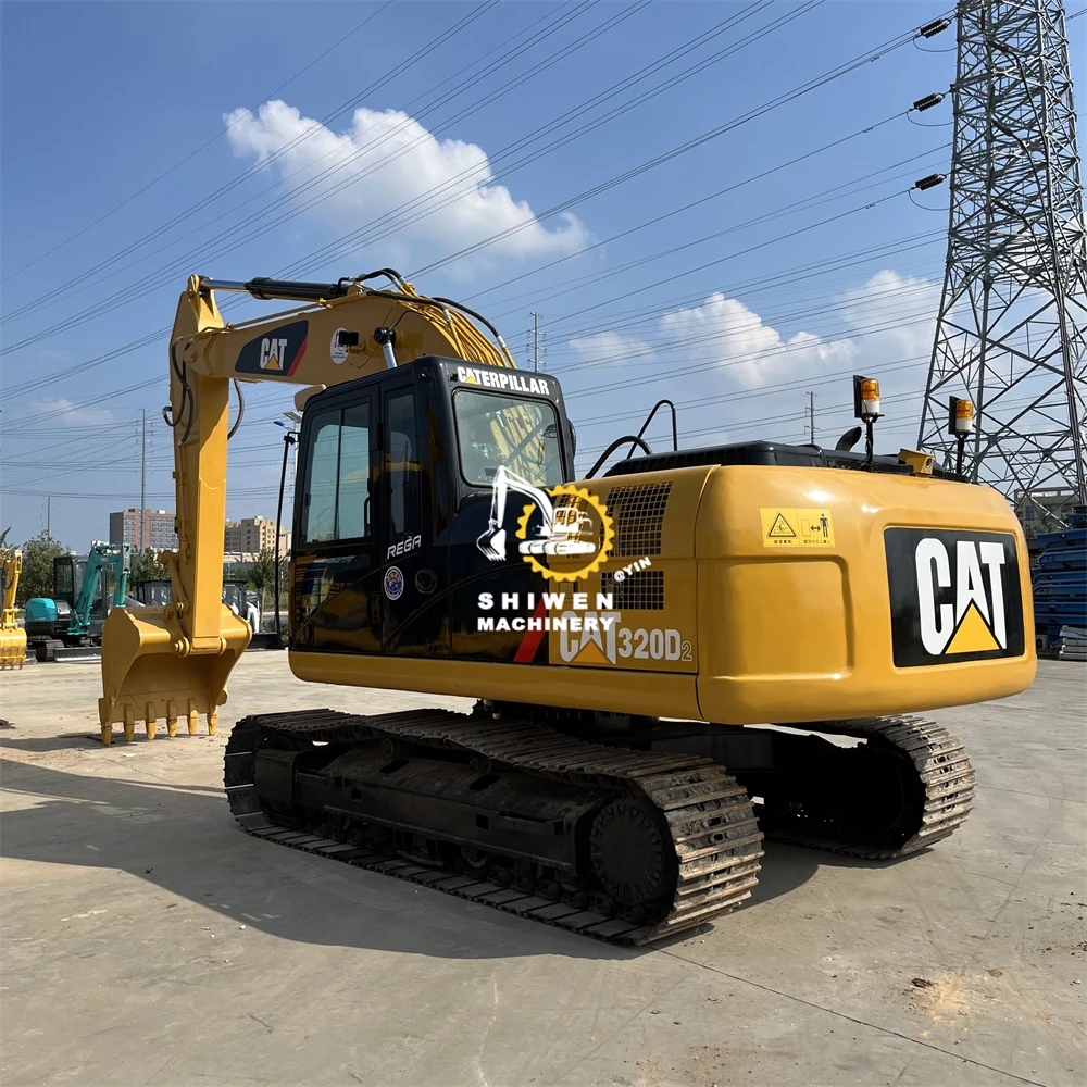 Japan import Used backhoe cat320d2, cheap caterpillar excavator 315dl 312d 320c 320gc,Nice quality Large Construction Equipment