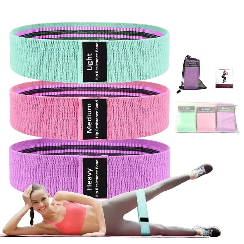 pink gray logo theraband vertical Eco speed training hip legging kinetic ankle glut latex nude short nylon resistance booty band