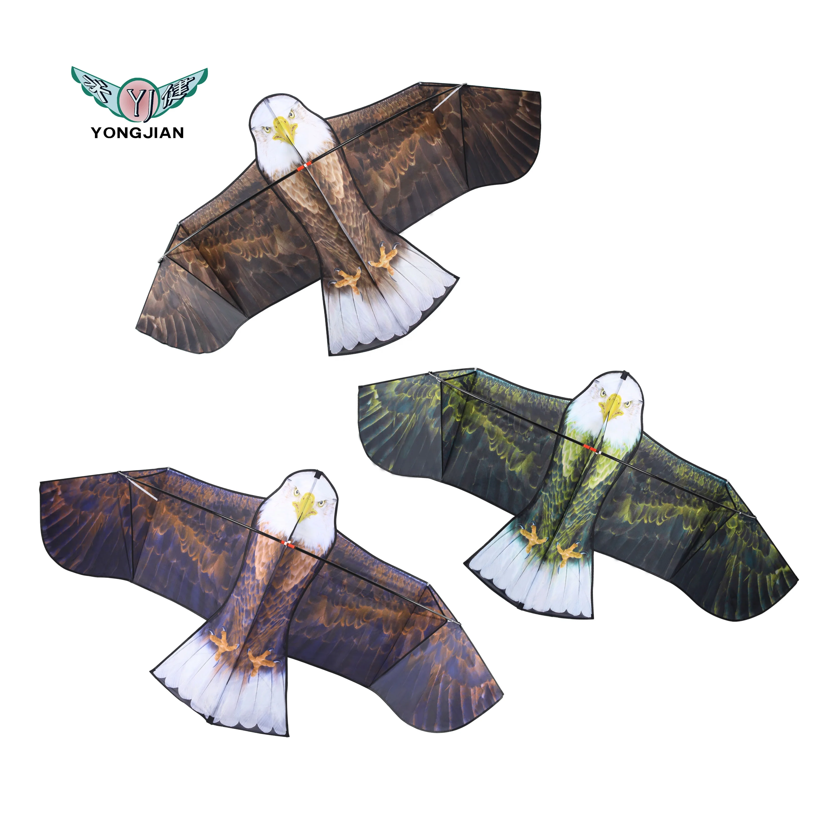 Factory direct sale low price giant adult kite outdoor flying animal shape eagle kite
