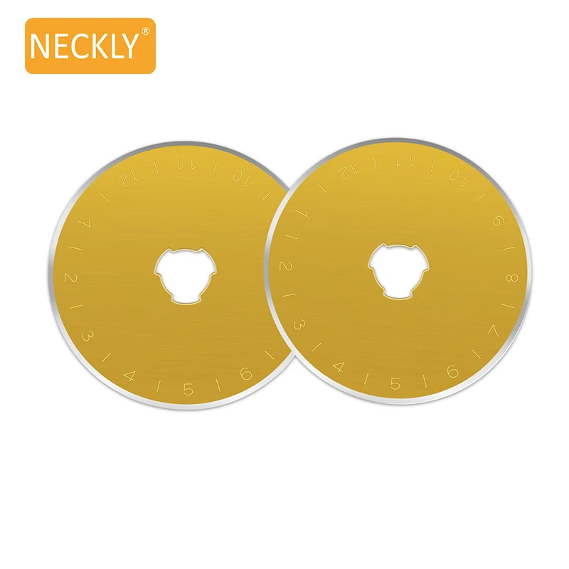 Stainless Steel Japanese Steel Gold 45mm Rotary Cutter Blade