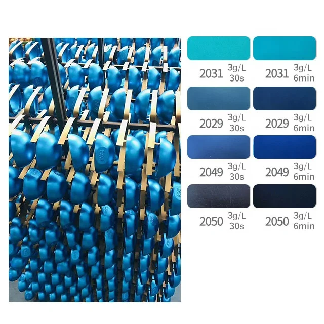 Best Price Acid Blue Dye Anodizing Dye For Aluminum Anodized