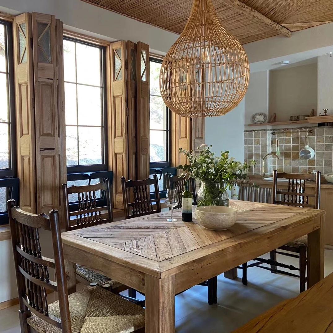 
chinese antique furniture Kitchen table dining room table square 