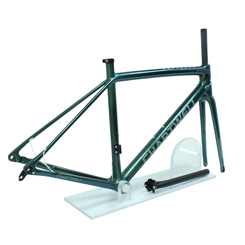 Carbon Fiber T700 Road Frame 700c carbon road bike thru-axle disc brake carbon bicycle frame piezas para bicicleta