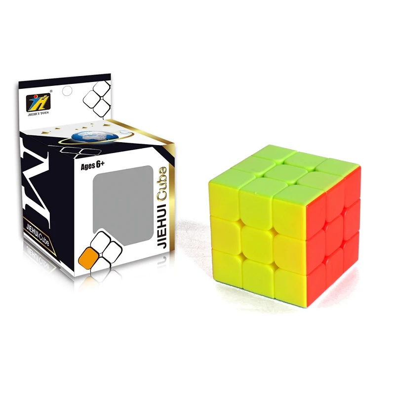 Fidget Toy Classic Color-Matching Cube 3 x 3 Puzzle Game for Kids Ages 8 and Up