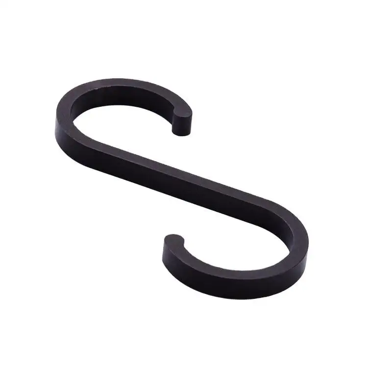 Metal Hanging Bulk Heavy Duty S Shaped Utility Coat Hooks For Overalls