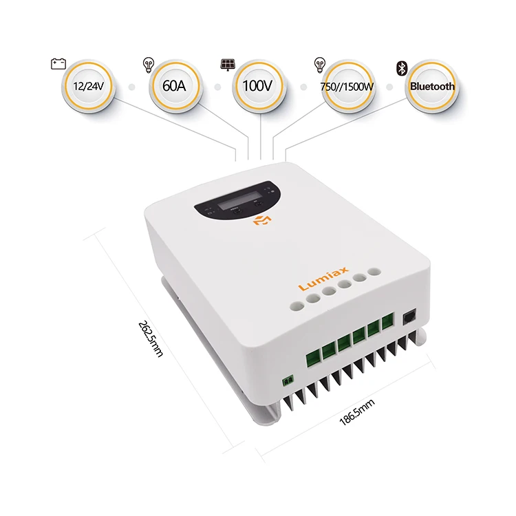 20A 30A 40A 60A 12V 24V 36V 48V Lifepo4 battery home solar energy system tracker charge controller MPPT