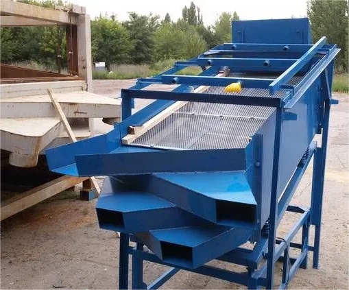 Vibrating Screen Portable Linear Vibrating Screen Filter Sieve