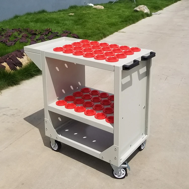 BT HSK CNC Tool Holder Storage Trolley Cart