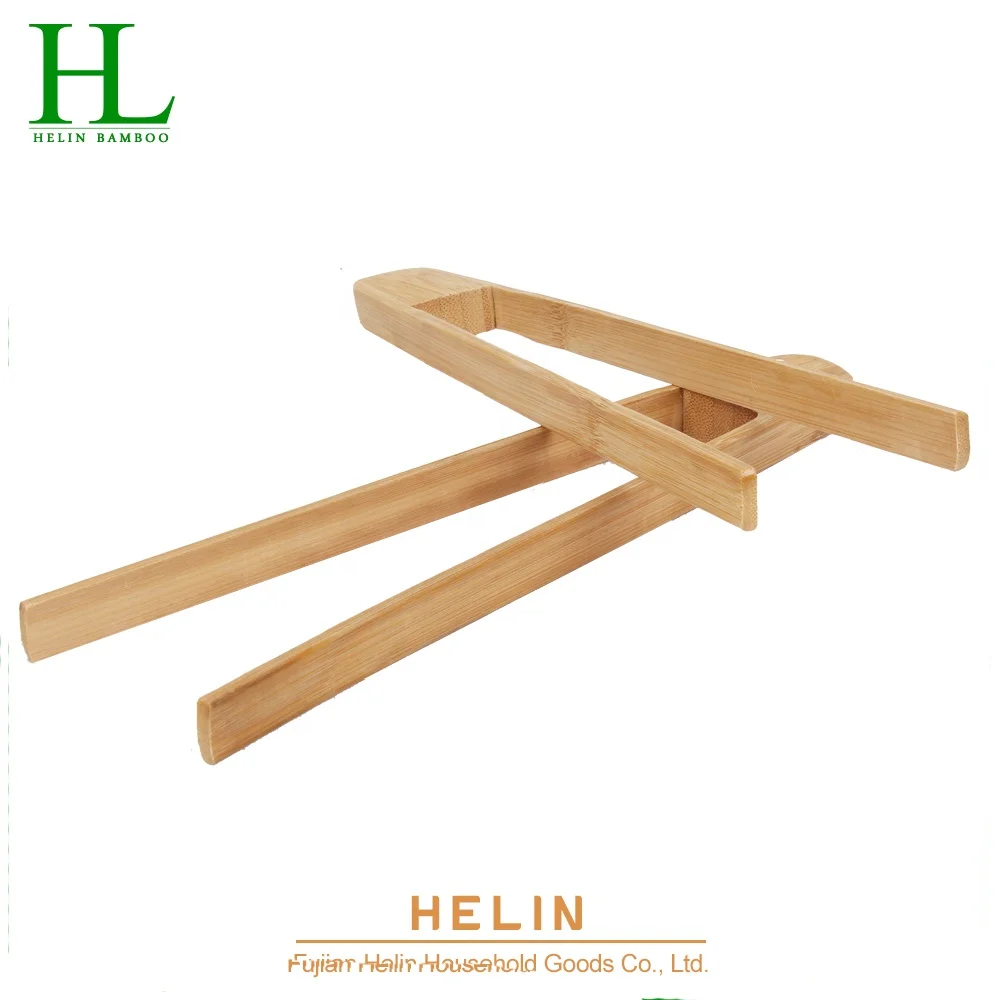 Bamboo Tongs Natural Bamboo Bread Tongs