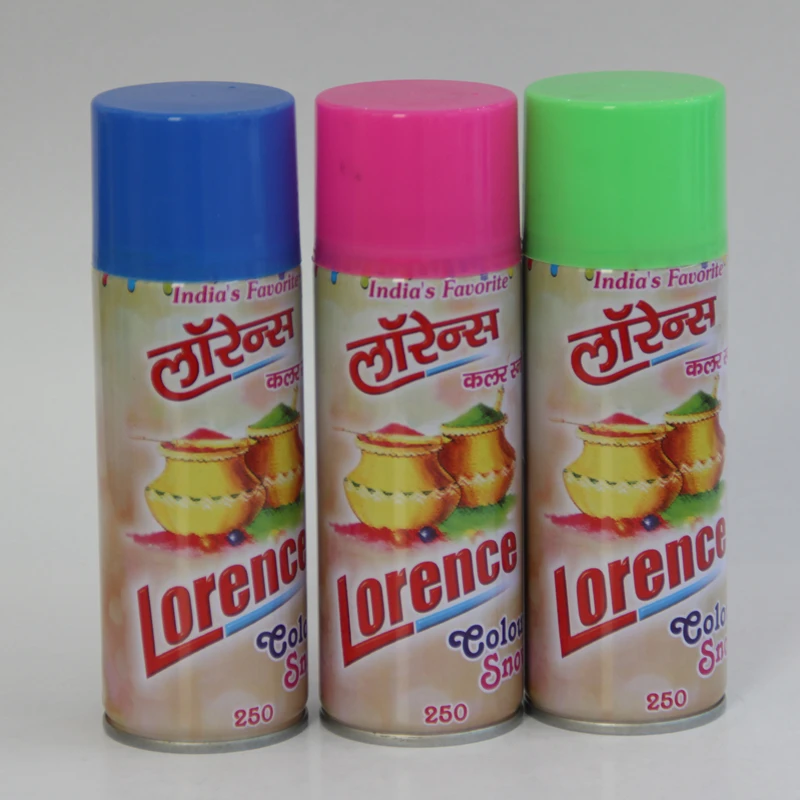 Hot Sale Colorful Snow Spray 250ml