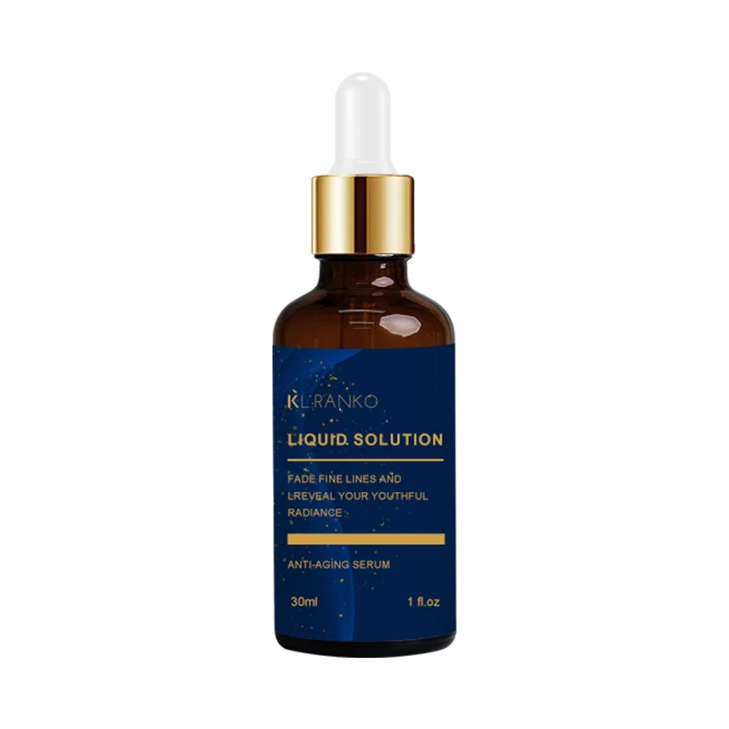 OEM Private Label High Quality Anti Wrinkle Liquid Solution Facial Serum Moisturizing Anti Aging Skin Care Products