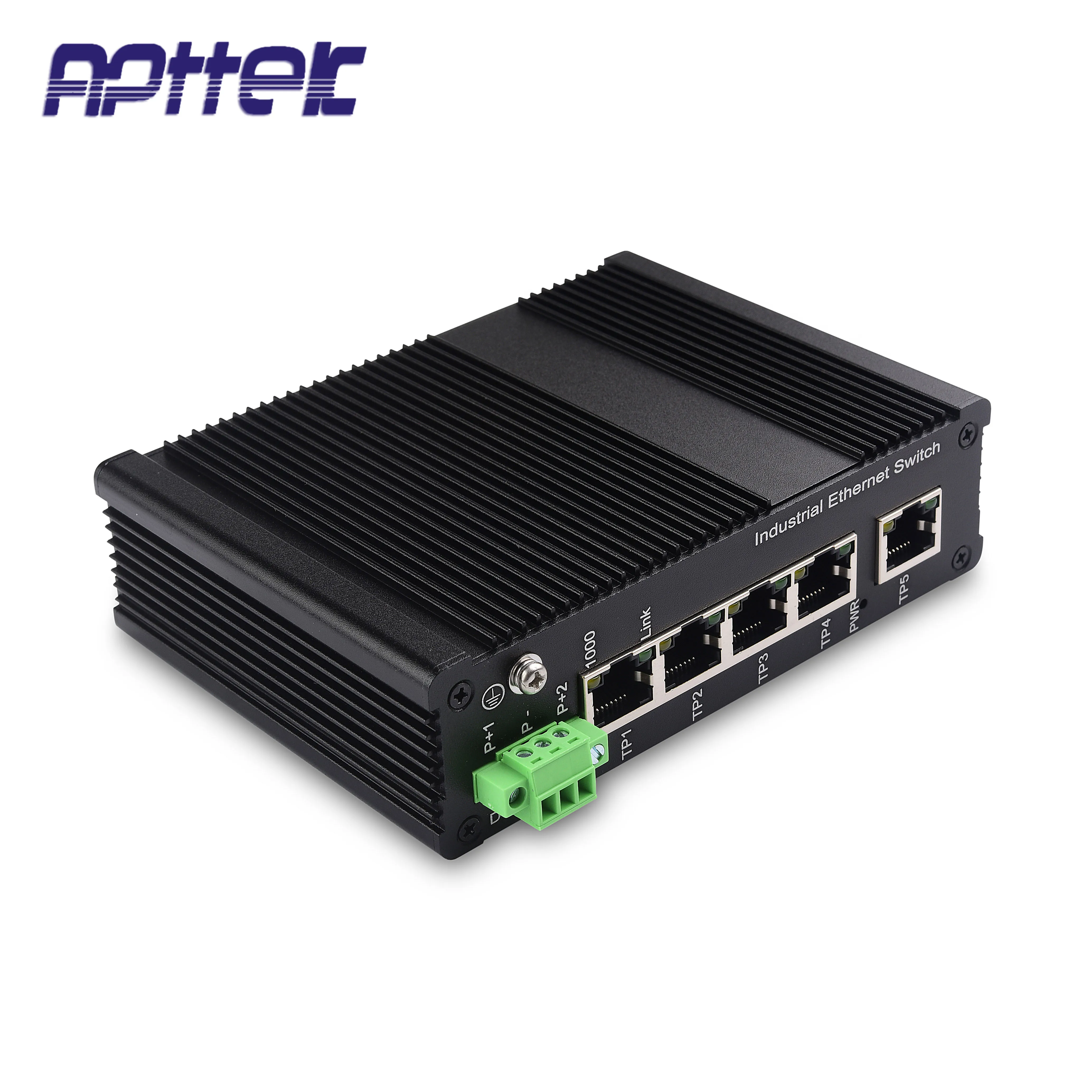 5 портов 100 Мбит/с промышленный Ethernet оптический коммутатор 10/100 порты