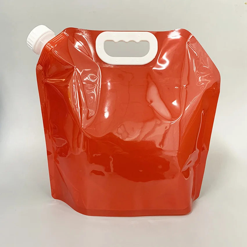 5 liter foldable plastic water container
