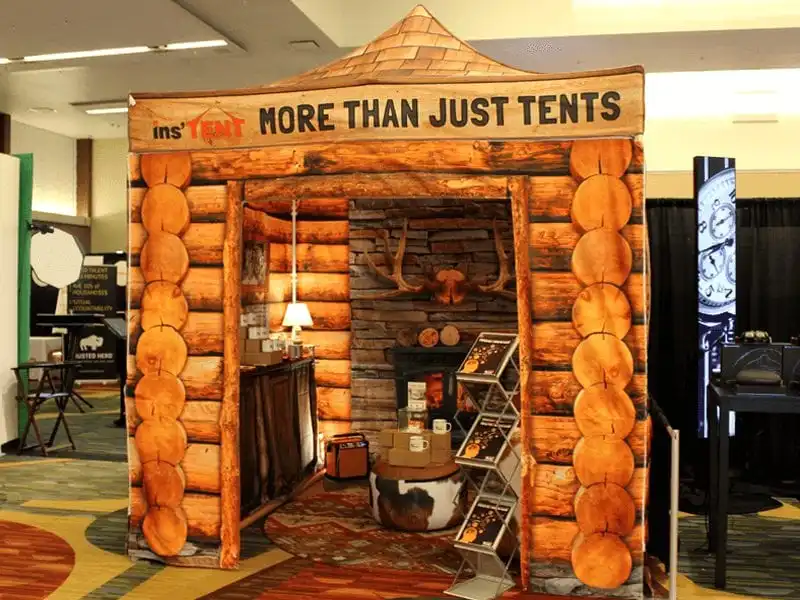 Branded Canopy Tents for Trade Shows and Marketing Events High-Quality Canopy Top Valance of the Canopy Tent Top