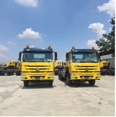 Китай HOWO 4X2 6 wheeler 336HP тягач с