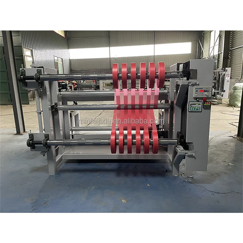 Automatic slitter rewinder double shaft paper rewinding machines used slitting rewinding machine
