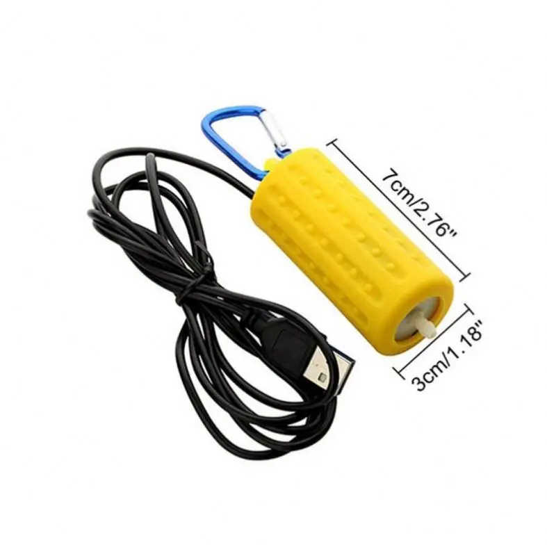  Аквариумный кислородный насос для аквариума портативный мини USB аэратор микро