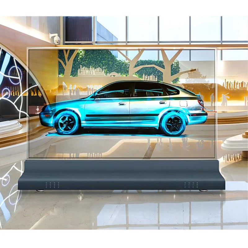 55 inch OLED transparent screen HD display