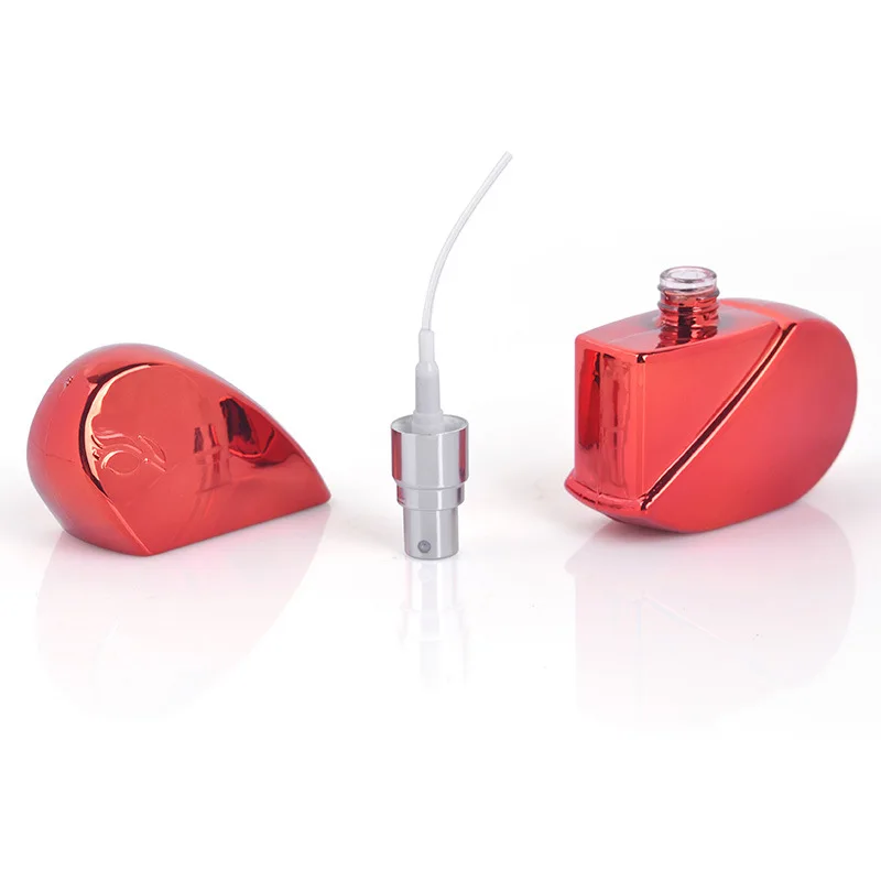 New cheap 25ML glass perfume bottle can be customized logo, portable spray bottle perfume