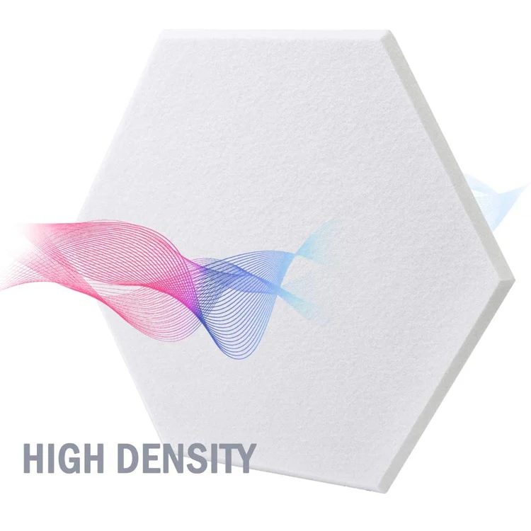 
Decorative Soundproof Insulation Polyester Felt Wall Sound Proof Absorbing Fabric Acoustic Panel 