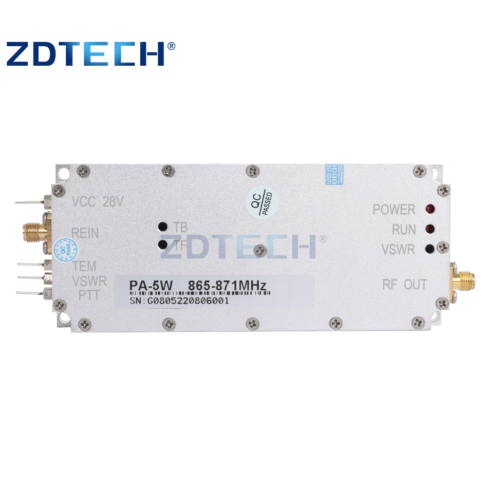 5W power amplifier module for UAV jammer 865-871MHz frequency