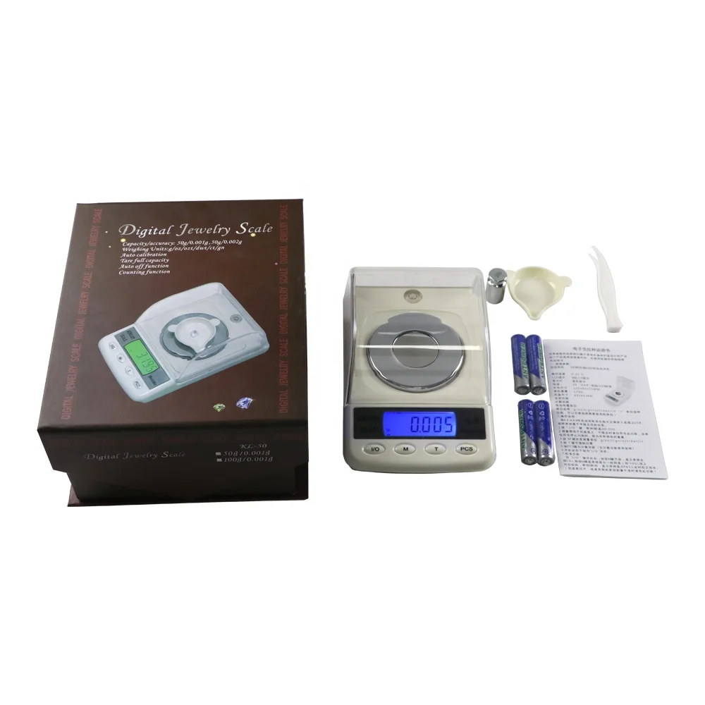 High Accuracy Electronic Jewelry Scale 0.001g Electronic  Digital Carat Scale
