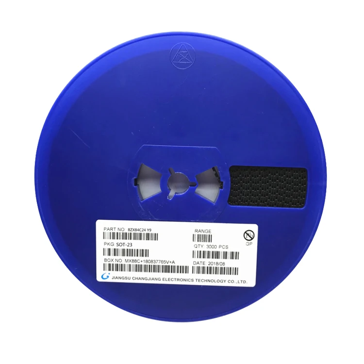 BZX84C24 цены по прейскуранту завода-изготовителя зенеровский диод 24v350mw пакет sot23-3 BZX84C24LT1G