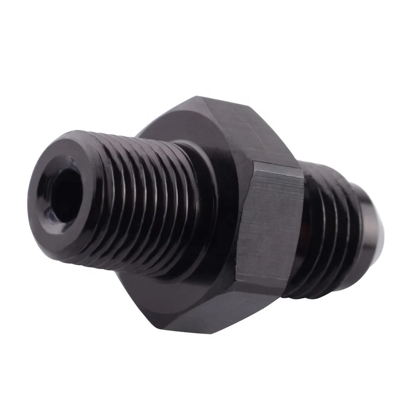 Different Sizes NP Aluminum Straight Adapter Oil Cooler Fitting Male