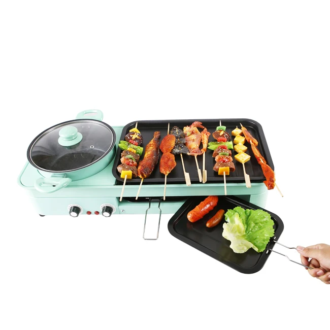 Home Use Family Gathering 110v 220v Smokeless Portable Electric Grill Vertical Injera Electric Grill Stove