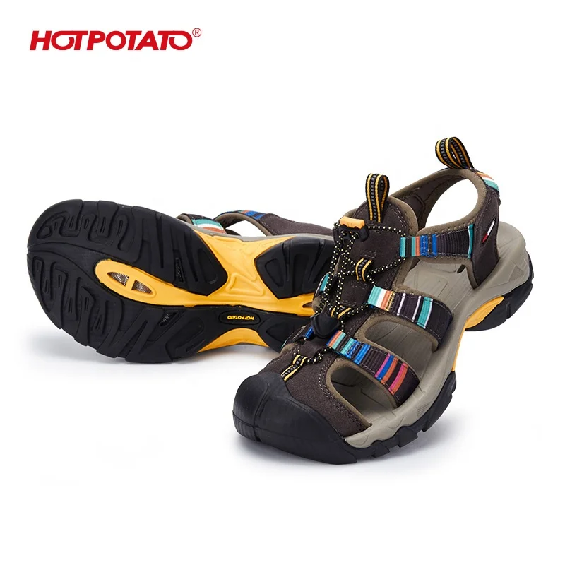 Hotкартофель лучшие мужские сандалии бампер носок моющаяся водяная обувь для походов