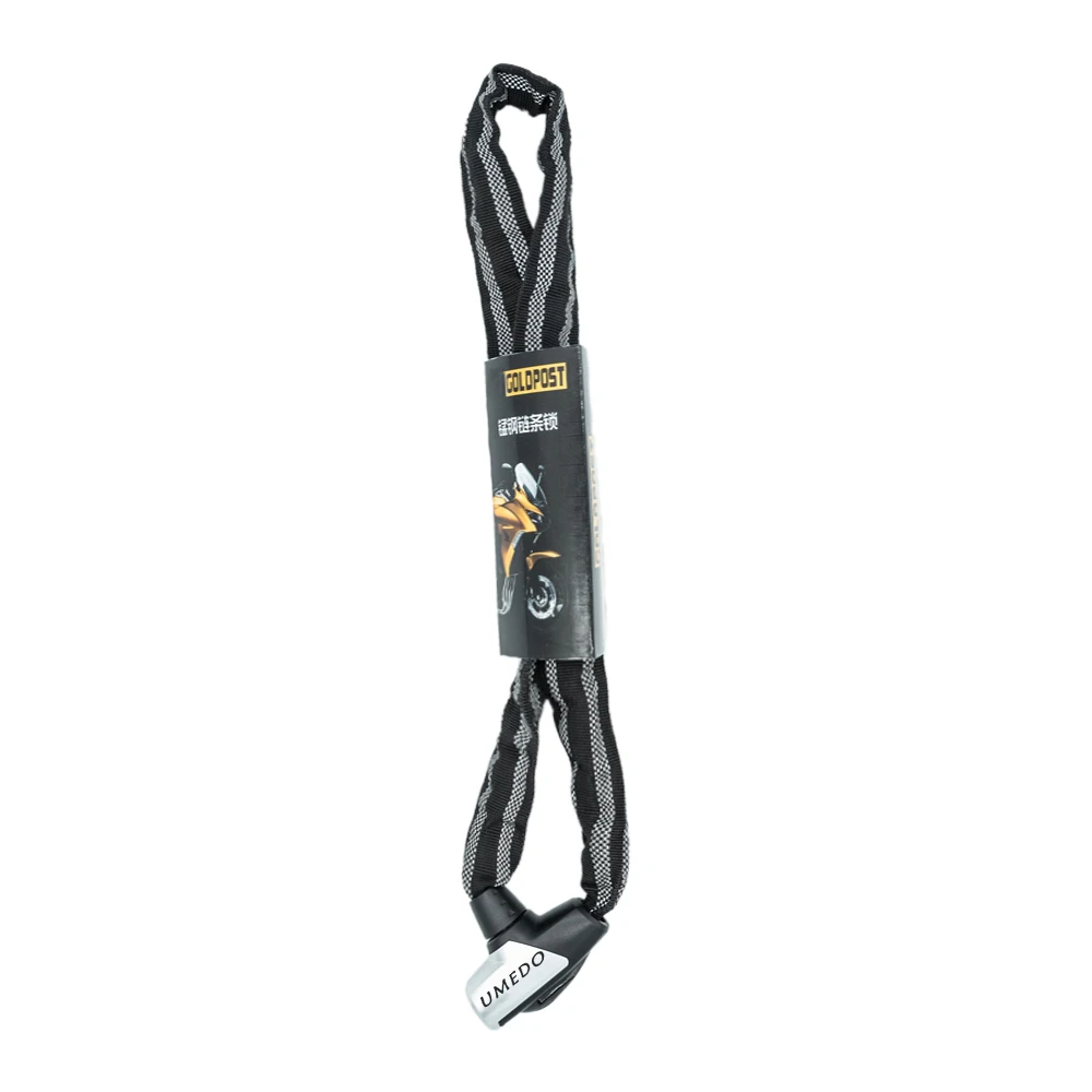 UMEDO source factory 1000X7mm anti-theft bicycle chain lock scooter electric bicycle motorcycle escooter lock with 2 key