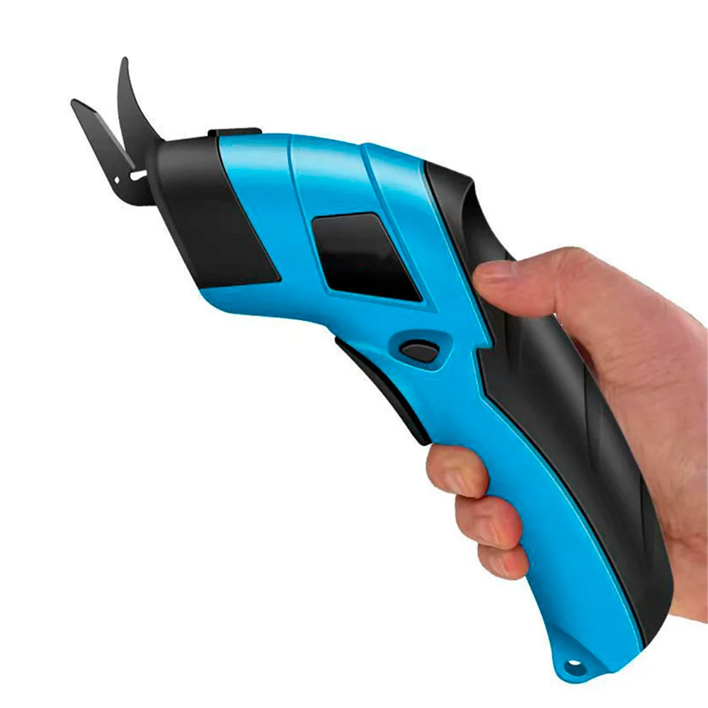 3.6V Rechargeable Electric Scissors Home Use Smooth Wireless Battery Cutter Cloth Carpet PVC Leather Cordless Sewing Shear DIY