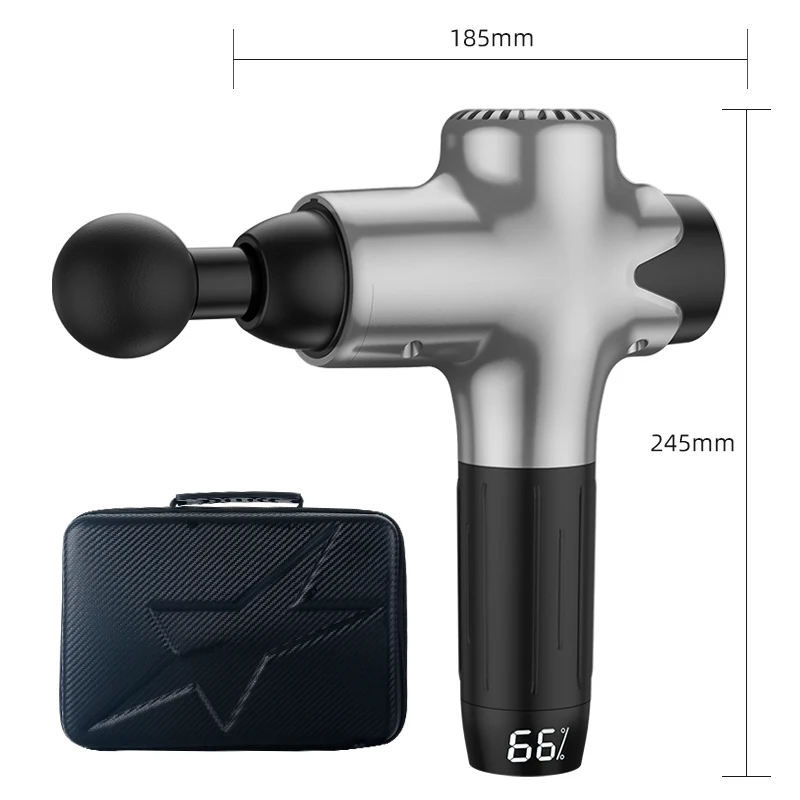 2021 New Generation 60W Mini Massage Gun Wireless Body Relax Muscle Vibration Massage Gun Vibrator Massage Vaginal