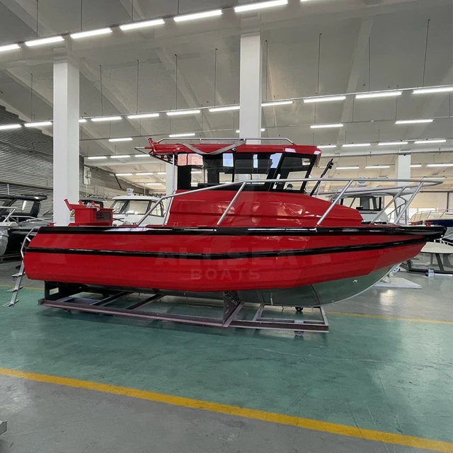 Морской понтон 6 85 м прочная морская рыболовная лодка из алюминиевого сплава