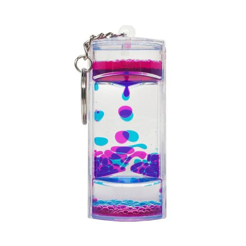 Liquid Motion Bubbler Keychain Toys