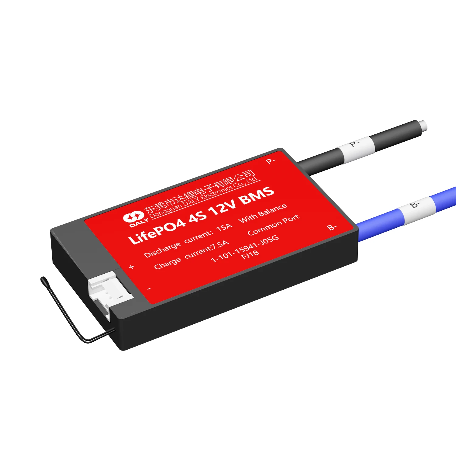 Daly Lifepo4 BMS 12V LFP 4S 15A PCB PCBA Board Lithium Batteries For Solar Systems 12V For Electric Bike Motorcycle