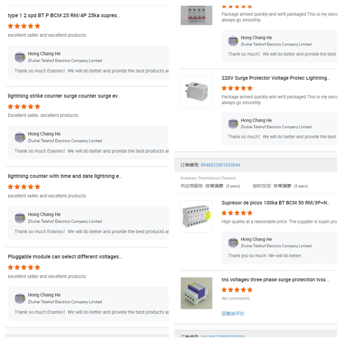 Online Shopping Class C 3P+N 280V Surge Arresters Made In China Solar Surge Protective Device