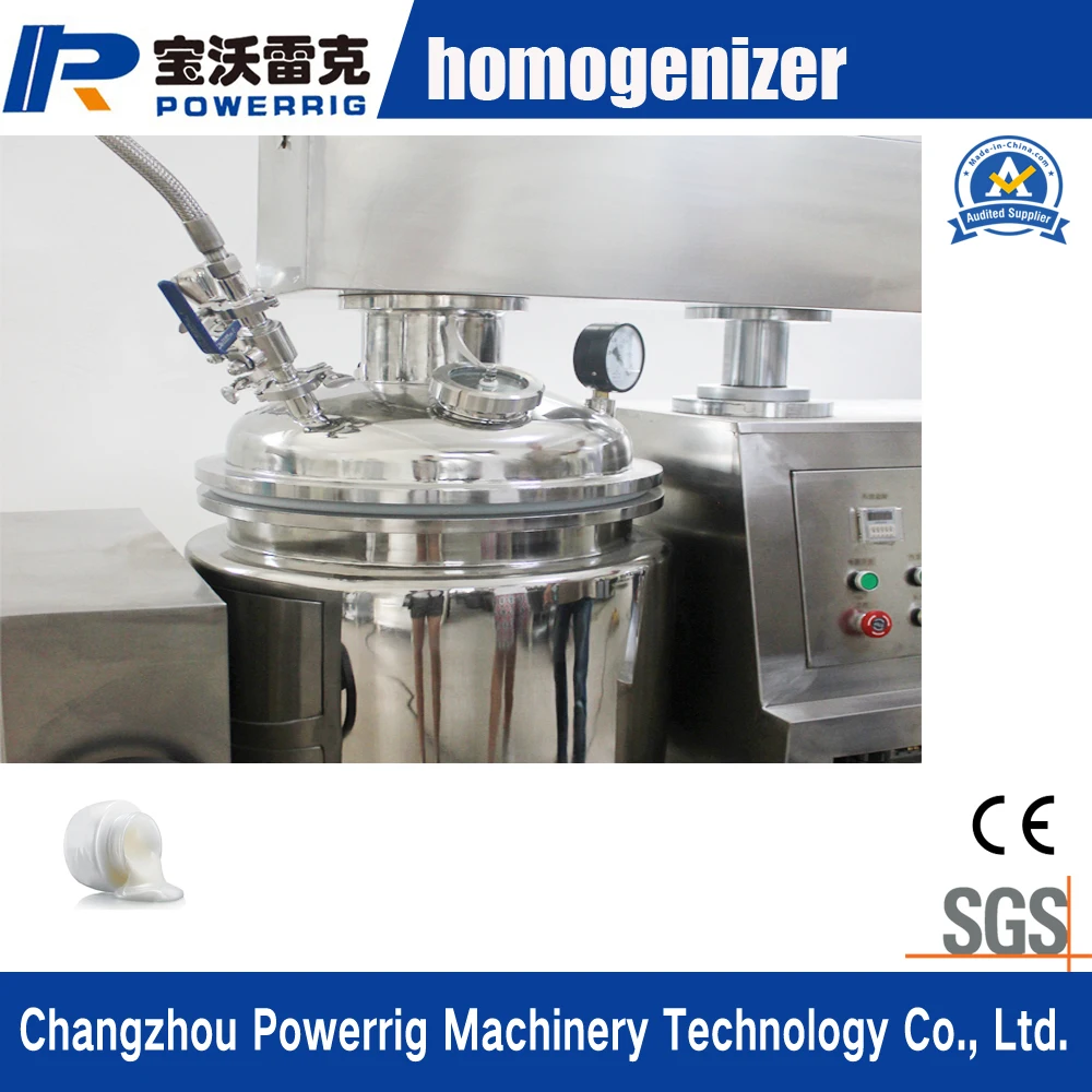 Оборудование для изготовления и нагревания, вакуумный гомогенизатор, эмульгатор, косметическая машина для смешивания крема