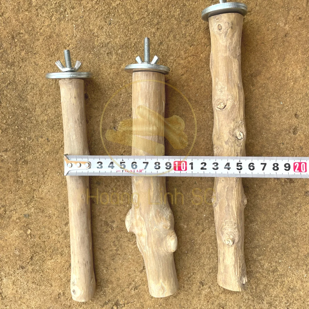 Coffee wood Bird Perches - Great product for birds  made  in Vietnam HOANG LINH SG Kimy +84938616690