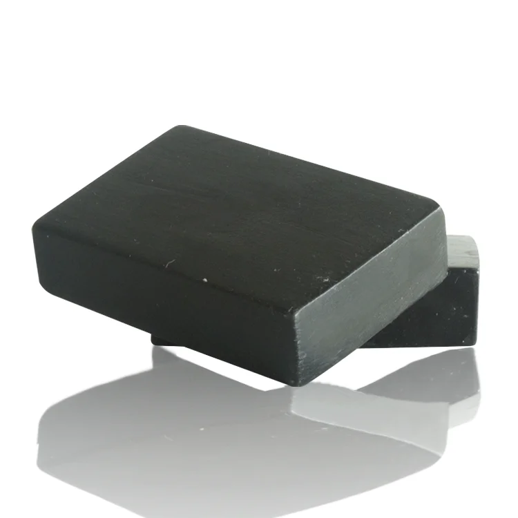 Activated Carbon Black Soap Detoxification Facial Body Bamboo Charcoal Soap Organic Shea Butter