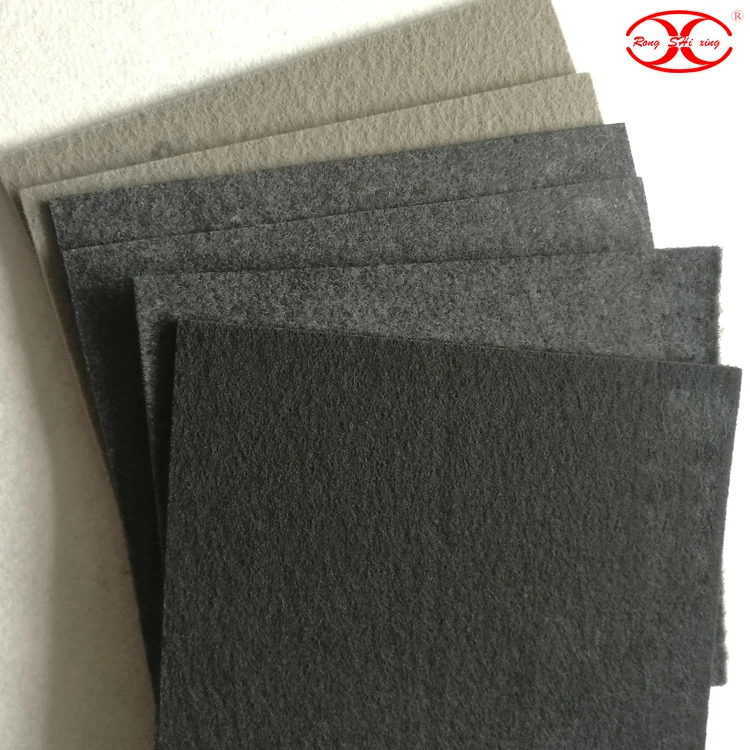 velour felt  fire-resistant automotive  Polyester Needle Punched  car carpet in roll