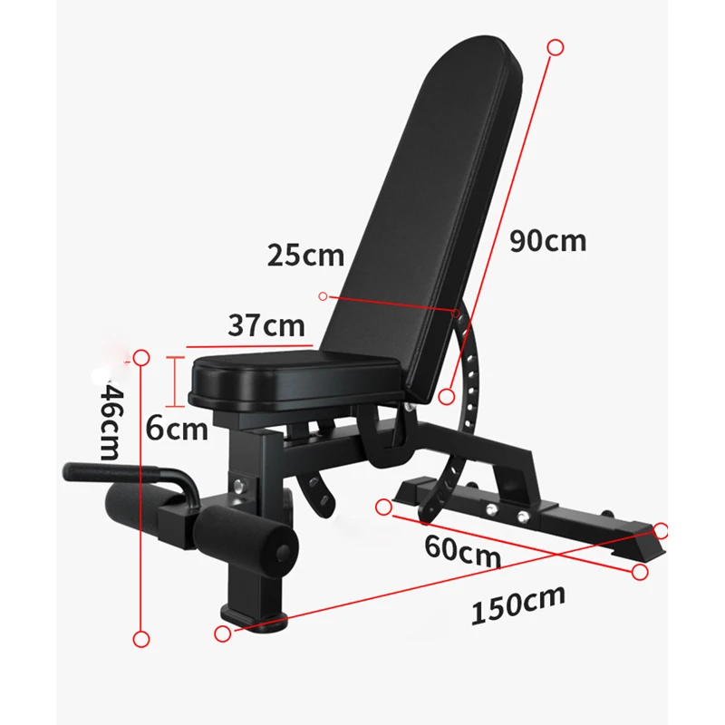 Commercial Fitness Gym Equipment Adjustable Aerobic Training Bench Press Home Exercise Workout Incline Flat Weight Bench